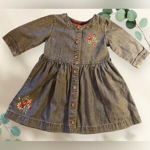 Carter's denim dress (toddler) girls